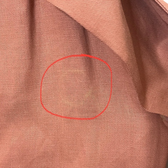 Ulla Johnson Iggy Clay Jumpsuit Women’s Size 0 Pink Bow Back Wide Leg - Picture 9 of 15